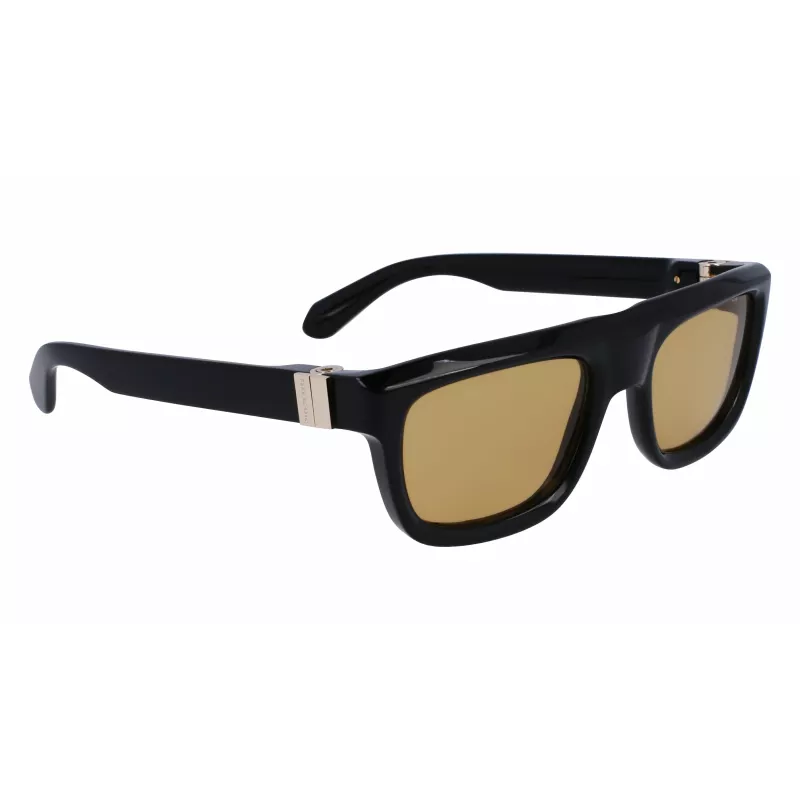 FERRAGAMO SF2009S-011 Occhiali da sole da uomo - montatura nera, lenti grigie, 56/21/145 mm