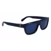 FERRAGAMO SF2009S-414 Uomo Occhiali da sole Rettangolari in Acetato - Lenti Marroni - 56/21/145 mm