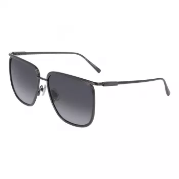 FERRAGAMO SF324S5816027 Occhiali da sole da donna havana acetato montatura squadrata lenti marrone sfumato 58mm