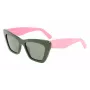 FERRAGAMO occhiali da sole donna SF929S-304 havana marrone rettangolari in acetato 55 mm