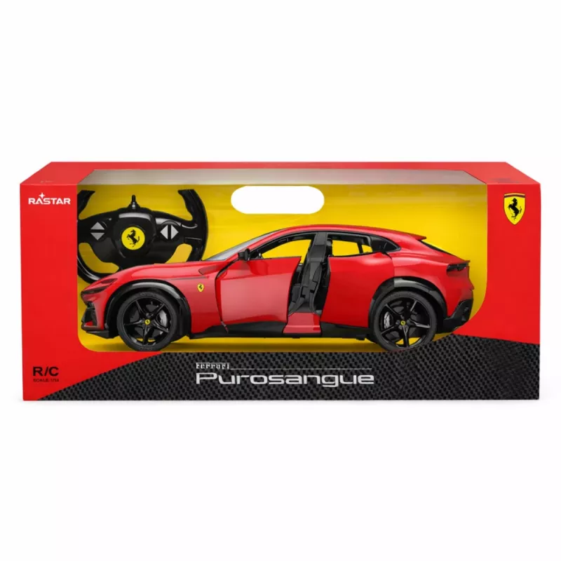 Ferrari Purosangue Auto RC radiocomandata Rastar rossa 1:14