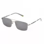 FILA Uomo Occhiali da sole SFI116V57579X - Montatura nera, lenti grigie, 57 mm