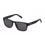 FILA SFI099V55U28P Occhiali da sole da uomo rettangolari Nero/Grigio UV400
