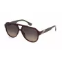 FILA SFI459-5903G6 Occhiali da sole unisex - Montatura nera, lenti grigie, 59 mm