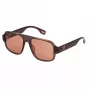 Occhiali da sole unisex FILA SFI529-540J58 rettangolari Havana 54mm