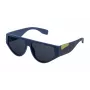 FILA Unisex Occhiali da sole SF936457U43B - Montatura nero opaco, Lenti fumé, protezione UV400
