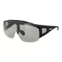 FILA Occhiali da sole unisex SFI126-99U28F stile shield montatura nera lenti smoke UV400
