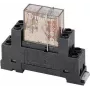 Finder 95.65M Zoccolo relè con clip di fissaggio per relè serie 65, 3 poli, 10 A, 250 V AC, morsetti a vite, montaggio su guida DIN/pannello