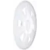 Fischer 4283 piastra di fissaggio per isolante HK 36 per isolanti morbidi, poliammide, bianco, 100 pezzi