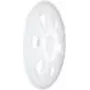 Fischer 4283 piastra di fissaggio per isolante HK 36 per isolanti morbidi, poliammide, bianco, 100 pezzi