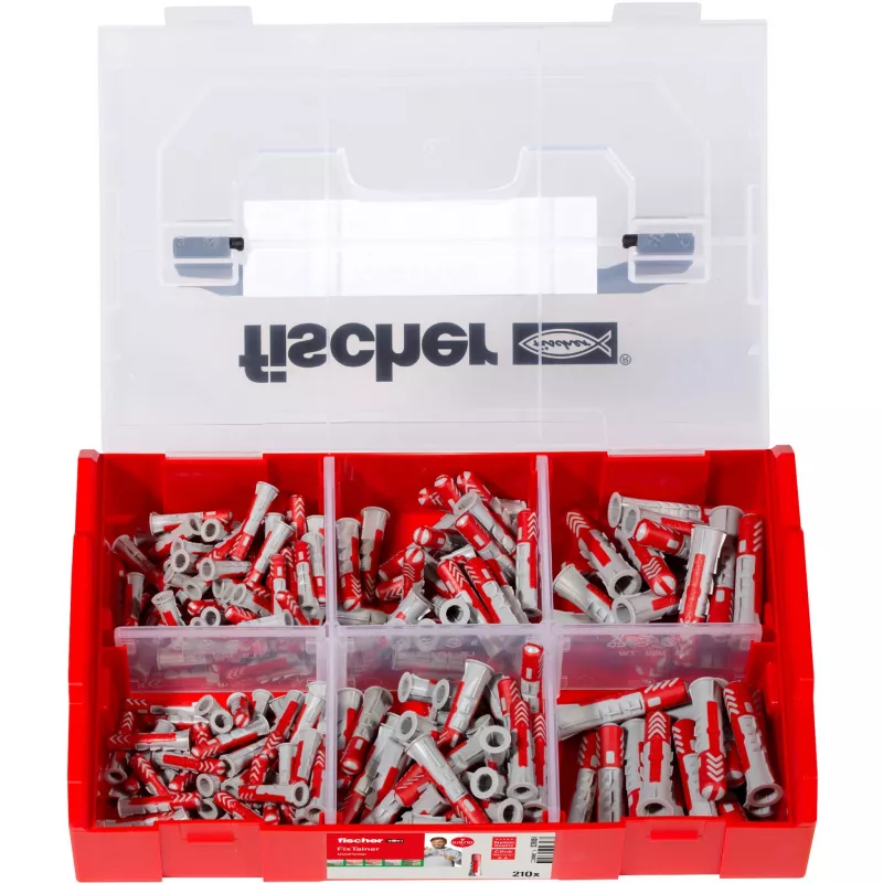Fischer 536161 tassello DUOPOWER 6 x 30 mm, 210 pezzi