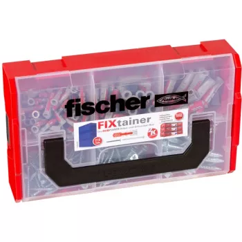 Fischer DUO-Line Tassello a vite e scatola assortimento tasselli, 105 pezzi, DUOPOWER & DUOTEC 535969