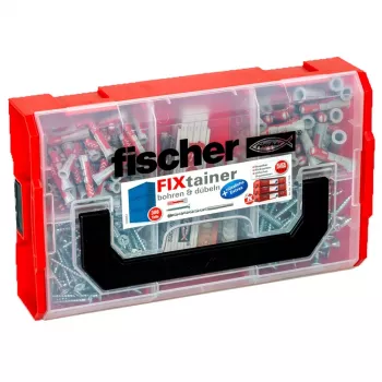 Fischer FIXtainer assortimento di punte e tasselli