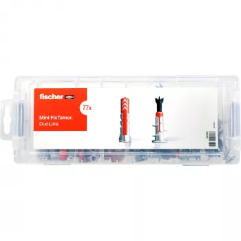 fischer MiniFixTainer DuoLine set di fissaggio 77 pezzi 560098