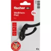 fischer NTJH Tessuto di riparazione 100x100 mm, confezione da 10 – Tessuto di rinforzo ad alta resistenza alla lacerazione per la riparazione di crepe 570490
