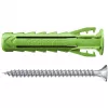 Fischer SX Plus Green 8x40 S K Tassello a espansione con vite, 10 pezzi (567864)