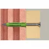 Fischer SX Plus Green 8x40 S K Tassello a espansione con vite, 10 pezzi (567864)
