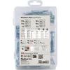 fischer kit di fissaggio universale DUOPOWER 100 pezzi (50 tasselli, 50 viti) 558327