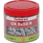 Tassello universale Fischer UX 8x50 R con bordo - 75 pezzi in scatola 531026
