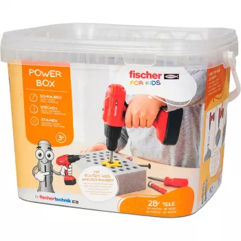 fischertechnik fischer for kids Power-Box kit di costruzione, 3+ anni