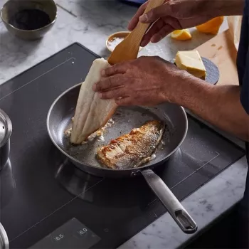 Fiskars All Steel padella 28 cm acciaio inox