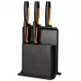 Fiskars Functional Form Set portacoltelli 6 pezzi con 5 coltelli