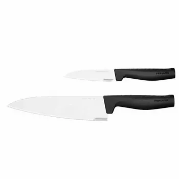 Fiskars Hard Edge set 2 pezzi pelapatate e coltello da cucina