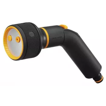 FISKARS Pistola spruzzatrice multipla 3 getti ugello per irrigazione con SoftGrip™, nero/arancione