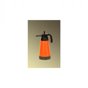 FISKARS spruzzatore a pressione 1,8 l spruzzatore da giardino a pompa manuale con ugello regolabile, serbatoio in HDPE, impugnatura ergonomica, nero/arancione