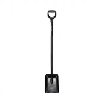 FISKARS SnowXpert Comfort pala da neve con impugnatura a D, nero, 131 cm