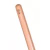 Fiskars Solid rastrello per foglie, testa in polipropilene larga 52 cm, manico in alluminio 175 cm, 25 denti flessibili, nero/arancione