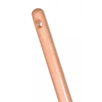 Fiskars Solid rastrello per foglie, testa in polipropilene larga 52 cm, manico in alluminio 175 cm, 25 denti flessibili, nero/arancione