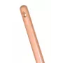 Fiskars Solid rastrello per foglie, testa in polipropilene larga 52 cm, manico in alluminio 175 cm, 25 denti flessibili, nero/arancione