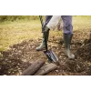 FISKARS SOLID+ XL Sharp vanga con manico lungo in acciaio, lama in acciaio al boro, impugnatura a D, 1250 mm