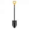 FISKARS SOLID+ XL Sharp vanga con manico lungo in acciaio, lama in acciaio al boro, impugnatura a D, 1250 mm