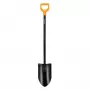 FISKARS SOLID+ XL Sharp vanga con manico lungo in acciaio, lama in acciaio al boro, impugnatura a D, 1250 mm
