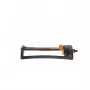 Fiskars Irrigatore per prato 1023662 Irrigatore oscillante, portata 200 m², Nero/Arancione
