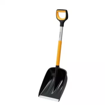 Fiskars X-series pala spalaneve telescopica per auto (nero/arancione)