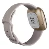 Fitbit Sense Lunar Soft Gold acciaio inox bianco