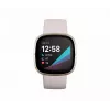 Fitbit Sense Lunar Soft Gold acciaio inox bianco