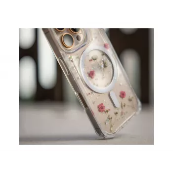 FIXED MagBloom cover per Apple iPhone 17 Pro Max, Blush Plum