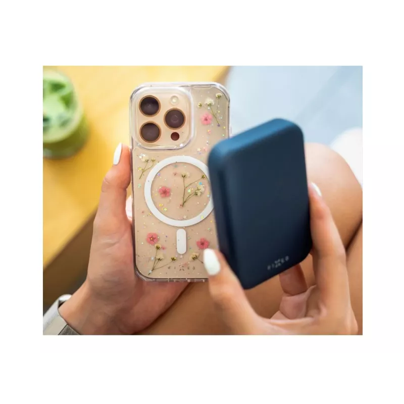 FIXED MagBloom cover per Apple iPhone 17 Pro Max, Blush Plum