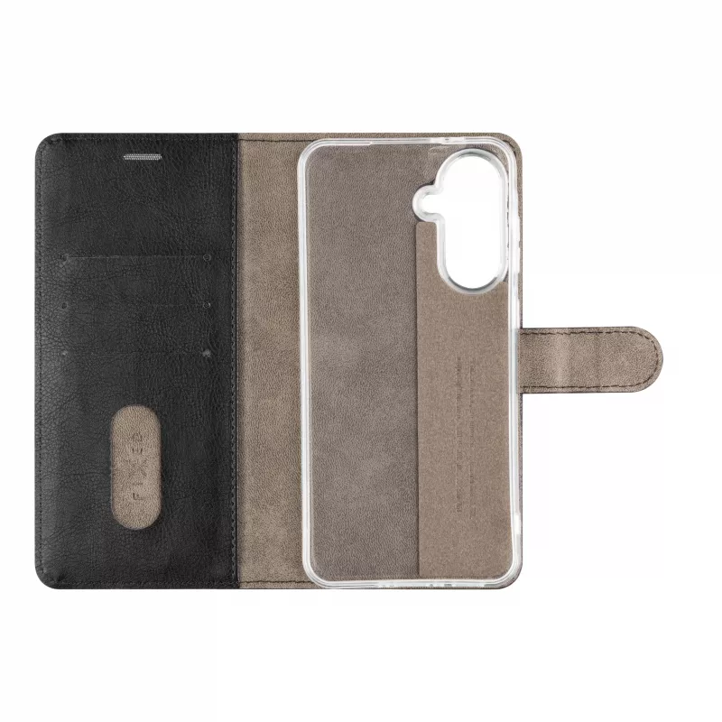 Fixed Opus Book Case per Samsung Galaxy A37 5G, similpelle, Nero