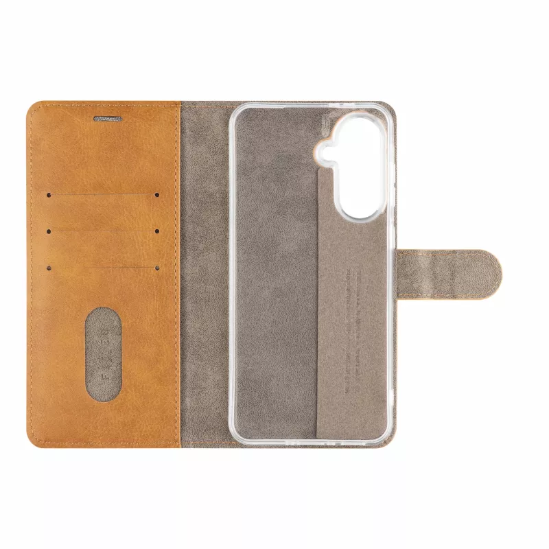 Fixed Opus Book Case per Samsung Galaxy A37 5G, similpelle, marrone