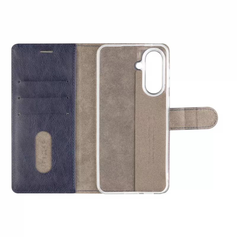 Fixed Opus Book Case per Samsung Galaxy A57 5G, similpelle, blu