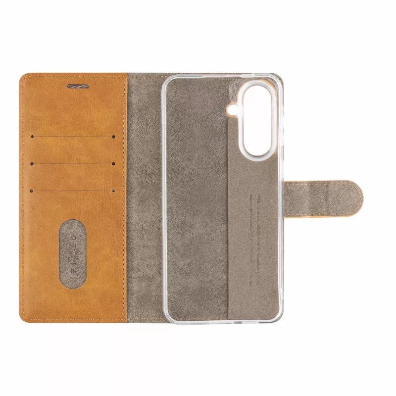 Fixed Opus Book Case per Samsung Galaxy A57 5G, similpelle, marrone