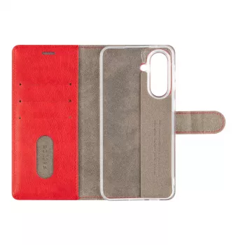 Fixed Opus Book Case per Samsung Galaxy A57 5G, similpelle, rosso