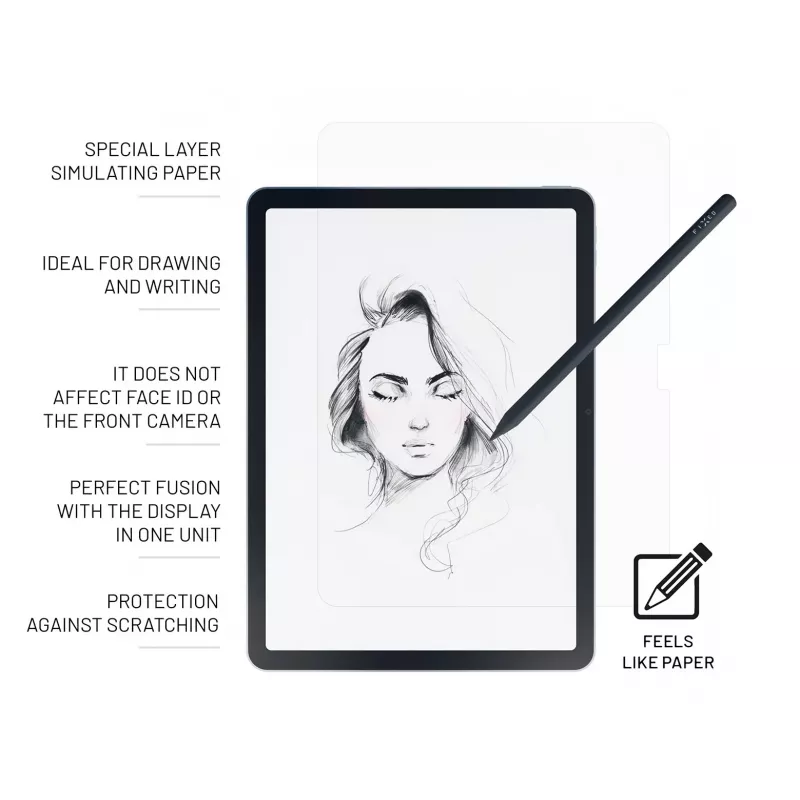 FIXED PaperGlass Pellicola protettiva per Apple iPad Air 11 pollici (2024-2026)