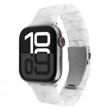 FIXED Cinturino in resina pro per Apple Watch 38/40/41, Cloud White