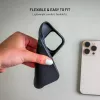 Fixed Story Cover posteriore per Xiaomi 17 - gommata - nera